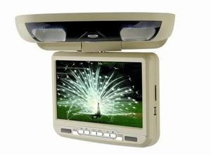 7 inch/9 inch roof mounted/flip down/headrest/sunvisor car dvd player