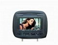 7 inch/9 inch roof mounted/flip down/headrest/sunvisor car dvd player 4