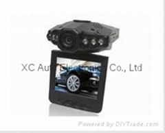 2.5 inch+270 degree rotatable LCD screen car camera car dvr