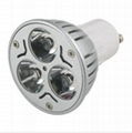 GU10 LED spotlight 3w 220V 3