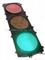 三灯组红黄绿满屏机动信号灯 4