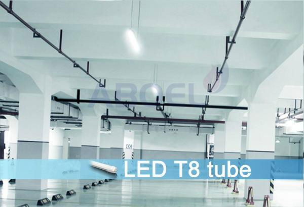 12W Intelligent Microwave Sensor LED T8 Tube