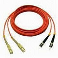 ST-SC Duplex Multimode 50/125 Optical Jumper (ST-SC-MM-patch cord) 1