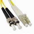 LC-ST MM 62.5/125 Dx Patch Cord with Low Insertion/High Return Loss 1