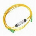 SC APC 1 x 2 PLC Fiber Optic Splitter  1