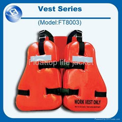 Vinyl-Dipped Work life Vest & life jacket