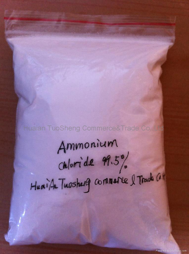 Ammonium chloride  4