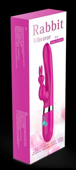 New Designer vibrator, Silicone rabbit Vibrator Top selling vibrator,6 speeds 4