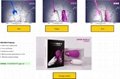Colorful Portable Wireless Waterproof Vibrators , Remote Control Women toy 5