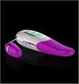 Rechargeable tongue vibrator