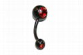 The 2012 Newest Design 316L Belly Ring  3