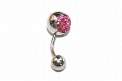 2012 Latest Design 316L Belly Ring