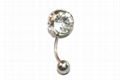 The 2012 Newest Design 316L Belly RIng