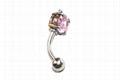 The More Fashional 316L Belly Ring