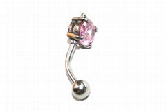 The More Fashional 316L Belly Ring 