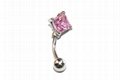 The 2012 More Fashional 316L Belly Ring