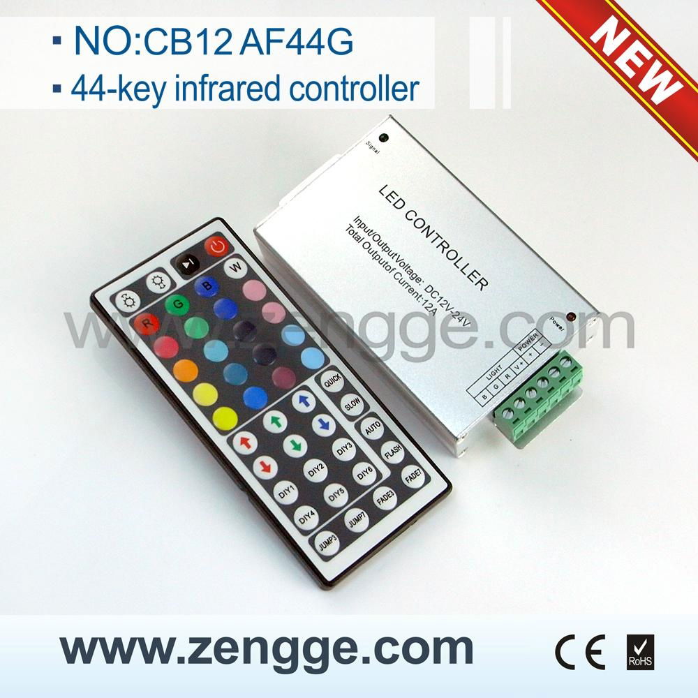 44 Key IR Remote Control 3 Channels RGB LED Controller 2