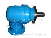 Right Angle Planetary Gearbox Bonfiglioli 300 Series Rectangular Gear Reducer 