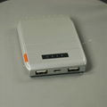 power bank with new private model charge all kinds of ipad/iphone/smartphone 2