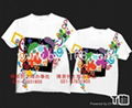 Hot Sale white ink t-shirt  printing