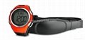 2012 analog transmission sport heart rate monitor watch 3