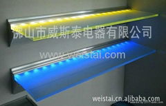 12V LED Glass Shelf Body sensor light