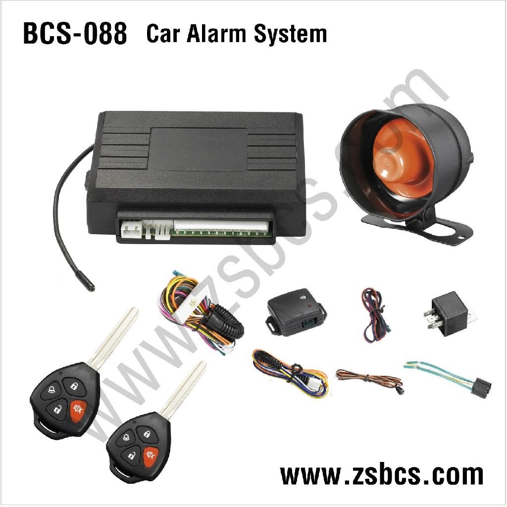 BCS-188 SimpleOne-way Car Alarm System 3