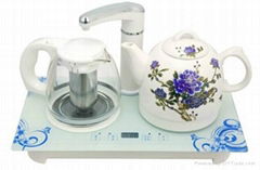 Kayme Ceramic Electric Kettle with Auto-pump