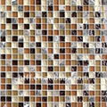 glass mix stone mosaic