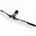 NESS Full Carbon Fiber MTB Bike flat Integrated Handlebar with Stem 1