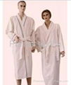 customized 100% cotton bathrobe 1