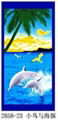 dolplin beach towel