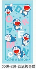 doraemon beach towel