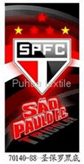 SPFC football beach towel