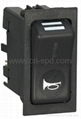 24v  Hazard rocker switch with on-off position 5
