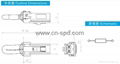 Genneray auto resistor with 4pins 2