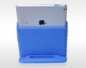 Foam EVA case for the New iPad with handle stand for kids 3