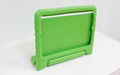 Red-hot green iPad mini EVA foam case with handle stand 1