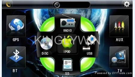 6.2inch Universal car dvd player 4