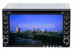 TWO DIN CAR DVD GPS AND ENTERTAINMENT SYSTEM