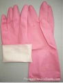 40g long latex/ rubber household gloves 1