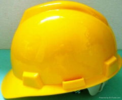  yellow construction safety helmet