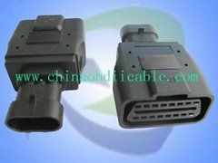 Automotive Diagnostic Cable with OBD-2 Adapter