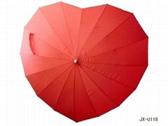 heart umbrella