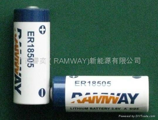 ER18505智能卡表（水、电、气表）专用锂电池 2