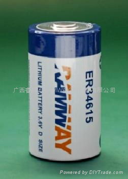 ER34615, lithium battery cell