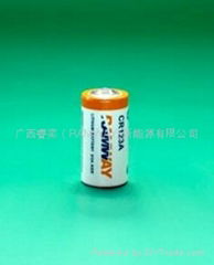 CR123A 3.0V lithium cells