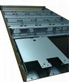 Networking cabinet aluminum sheet metal fabrication  