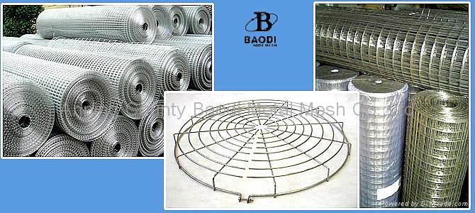 Welded wire mesh