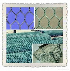 PVC hexagonal wire mesh